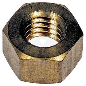 Dorman 680-004bx Hex Nut Brass 3/8 16 X 9/16 Inch