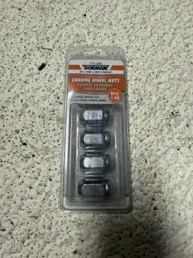 711-301 Dorman 711301 Wheel Nut Chrome Acorn 4 Pack M12 1.50