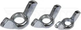 784-801d Dorman Wing Nut Assortment - 1/4 Inch -20 5/16 -18 3/8 -16