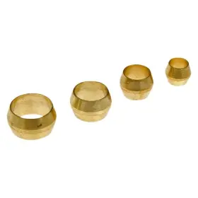 785-318d Dorman 3/16 Inch X 1/4 5/16 3/8 Od Brass Compression Fitting-sleeve Assortment 4