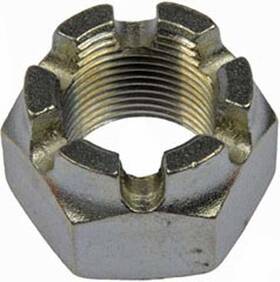 Dorman/autograde 220-019 Hex Nut-castellated-thread Size 1-14 Height 1-1/2 Inch