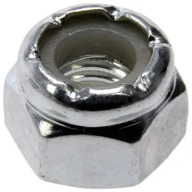 251-010 Dorman/autograde Hex Lock Nuts With Nylon Ring-grade 2- Thread Size 1/4-28 Inch