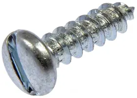 355-062 Dorman/autograde Sheet Metal Screw-slotted Pan Head- No. 6 X 1/2 Inch