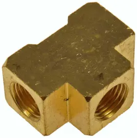 490-180.1 Dorman/autograde Brass Tee-female-1/8 Inch Fnpt