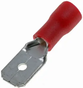 638-260 Dorman/autograde 22-18 Gauge Male Slide Disconnect Terminal .250 Inch Red
