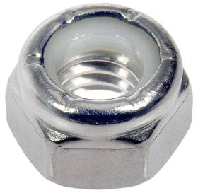 Dorman/autograde 784-300 Hex Nut With Nylon Ring Insert - Stainless Steel -thread Size 1