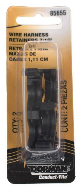 Dorman Conduct-tite 85655 Conduct-tite 7/16in Wire Loom Retainers 2x Quantity Plastic Part Id