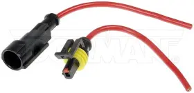 91440 Dorman/conduct-tite 1 Wire Male And Female Pigtail