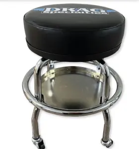 9905-0228 Drag Specialties Mechanic Stool With Logo