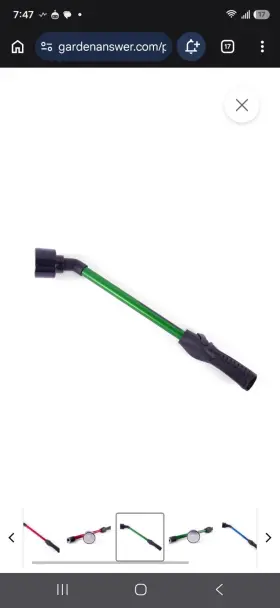 10-14864 Dramm One Touch 16 Inch Shower Water Wand Green