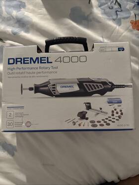 Dremel 4000-2/30 Corded Variable Speed Rotary Tool Kit 120 V 1.6 Amp