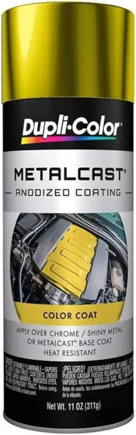 Vht-mc202 Dupli-color 5852 Mtl Cast Yellow 11 Ounce Pack Of 1 Anodized