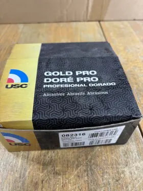 6da400-50 Dura-gold 40p 400 Grit 6 Inch Psa Self Adhesive Sanding Discs For Da Sanders - Box Of 40