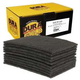 Sp-7448 Dura-gold Premium 6 Inch X 9 Gray Ultra Fine General Purpose Scuff Pads