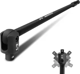 Dt401043 Duratech Breaker Bar 1/2ftft Drive 24-inch Bars Heavy Duty With Black