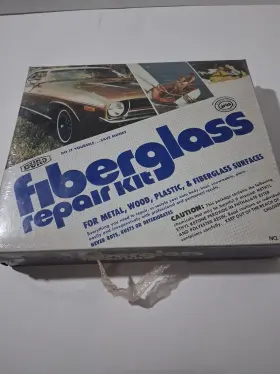 Frk-1 Duro Vintage Fiberglass Repair Kit For Metal Wood Plastic And Sealed