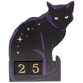 Dyno H1td384-1ac 9 Inch Cat Desk Calendar Blk