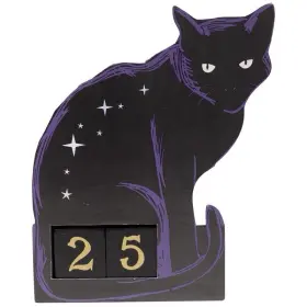 H1td384-1ac Dyno 9 Inch Cat Desk Calendar Blk