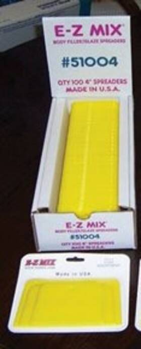 E-z Mix 55004 Body Filler Spreader E-z