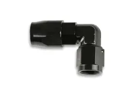 At809016erl Earls #16 90 Degree Ano-tuff Hose End Fitting - Low Profile Aluminum Swivel Seal