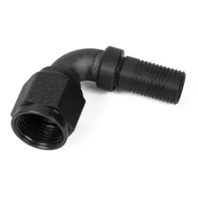 679106erl Earls Performance Clamp-on Hose Fitting - Ultra-flex End 90 Degr