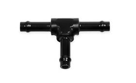 Earls Performance Plumbing 782405erl 782405 Vapor Guard Hose End 3 Way 5/16 Tee 90 Angles Black Anodized Finis
