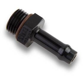 Earls Performance Plumbing 785056erl 785056 Vapor Guard Hose End 9/16-18 Male To 5/16 Straight Angle Black Ano