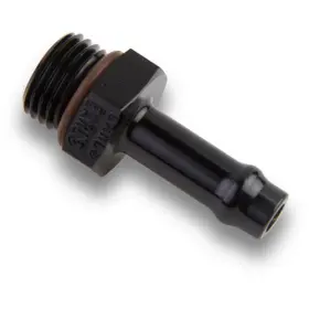 785056erl Earls Performance Plumbing 785056 Vapor Guard Hose End 9/16-18 Male To 5/16 Straight Angle Black Ano