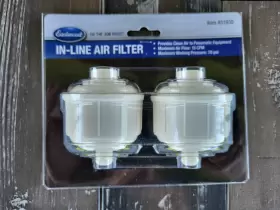 31635 Eastwood 2 Pack Air In Line Filter 1/4 Inch Fnpt Outlet