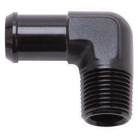 Edelbrock 8180 Pipe To Hose Barb Fitting 90 Deg 1/2 Inch Npt