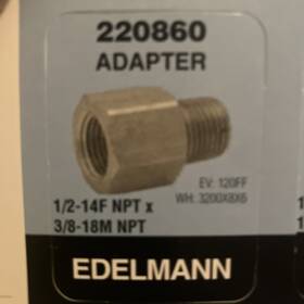 Edelmann 220860 Fittings