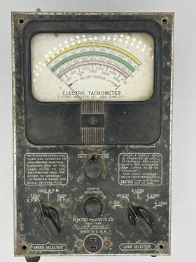 Electro Products Co. 2335247 Vintage Tachometer Ignition Analyzer Rpm Tester