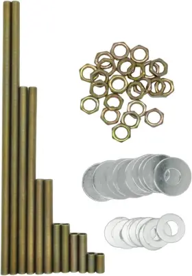 Emnooti 600748277162 Lamp Rod All Thread Pipe Repair Assortment Of 9-kit Golden