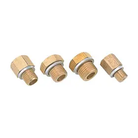 E9843 Equus Adapters Euro Oil Press 1/8 Inch - 27 Npt To M10 X 1 M12 1.5 M14