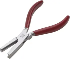 Plr-720.05 Eurotool 654207185345 Large Ring Bending Pliers Box Joint 6-1/2 Inches
