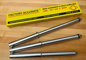 68a-adgp Factory Accurate 1968 - 1977 Gm Ftaft Body Chassis/body Alignment And Drop Guide Pins Mount
