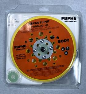 Fastline Fbph6 New 6 Inch Backing Pad Body 10 000 Max Rpm Vac Compatible