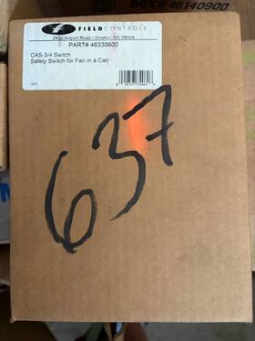 Field Controls 46330600 Flow Switch Cas-3 And 4