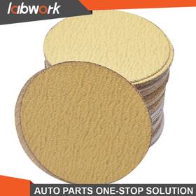 Findmall Tl12577q Labwork Hook Loop Pads Sanding Disc Flocking Grit 240 No-hole 100 Pack 6 Inch Discs