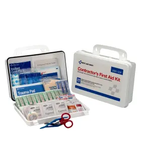 9301-25p First Aid Only 25 Person Contractor Kit Plastic Case