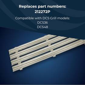 Fisher Paykel 212272p Dcs Grill Grate Electro Polish Stainless Steel 19 1/4 X 5 Inch