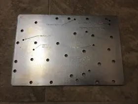 T82l-7006-b Ford Rotunda Otc Transmission Test Plate Atx