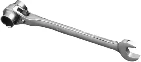 Forsun 613468475336 2 In 1 Scaffolding Podger Ratchet Wrench Site Ratcheting Socket Silver