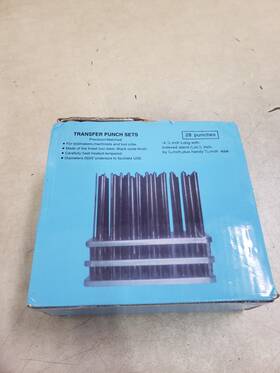 Fowler 72-482-028 28 Piece Transfer Punch Set 72482028