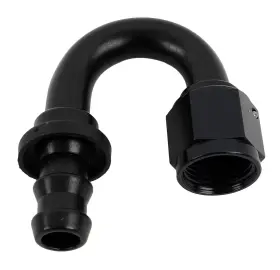 218008-bl Fragola Fitting Hose End Socketless 180 Degree -8an To Female Black Ea