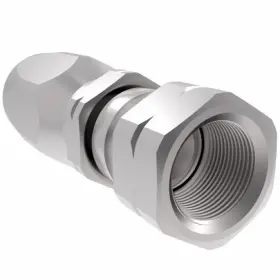 Aq-4401-6s Freightliner Pipe Fitting Female Swivel Steel #6 Hose 5/8 18 Inch