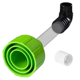 Ez11501 Gagalor Hvac Drain Tool Ac Line Unclogger Vacuum Attachment A/c Green