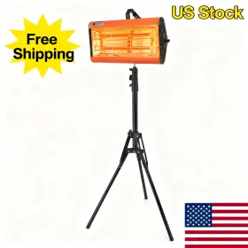 5fu-h-i-az3e0m3fqn46se Garvee Car Paint Curing Lamp Dual Handheld And Stand Use Fast 10-min Infrared 2000w