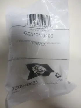 G25121-0406 Gates 4g-6mbx Male O-ring