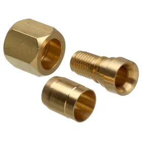 G40170-0606b Gates Female Jic 37 Flare Swivel - Brass C14